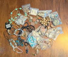 Good Quality Costume Jewelry Necklaces Bracelets Earrings 5lb Various Styles J7