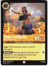 Isabela Madrigal Such a Lovely Voice 16/204 Wilds Unknown Disney Lorcana