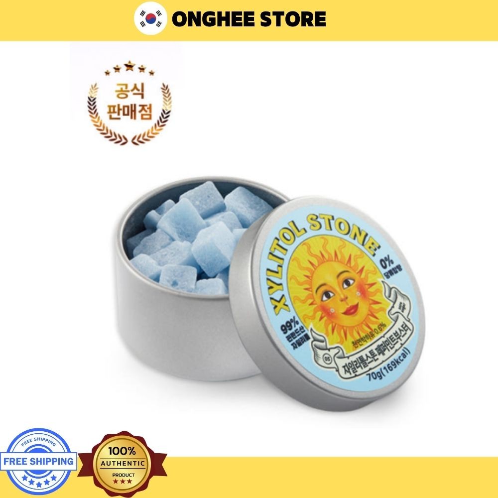 XILITOL STONE caramelo de xilitol sin azúcar, estuche, de Corea