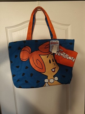 Wilma Flintstone Hanna Barbera 1994 Vintage Large Bag Purse 