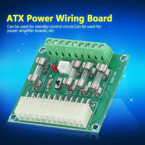 Power Supply Adapter Module ZJ-012 Board ATX Wiring for 24PIN... - Picture 4 of 9
