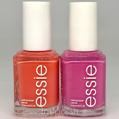 2 Brand New Essie Nail Polish - Don't Kid Yourself & All Dolled Up - Full Size