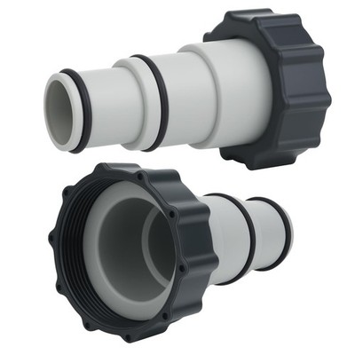 2 Pack Pool Hose Adapter  1.25'' To 1.5'' Type A Hose Connector, Pool Vacuum Ho...