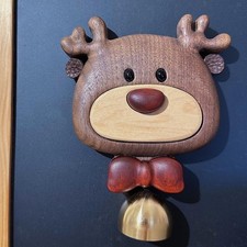 Sonnette d'ouverture de porte en forme d', cloche de commerçant, décor de