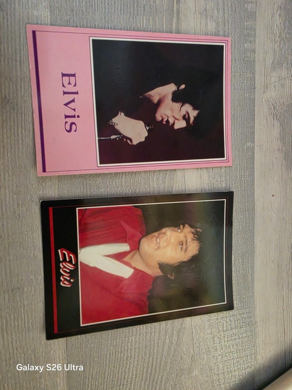 VINTAGE 1985 ELVIS PRESLEY ROYAL MINI PRINT RPPCS