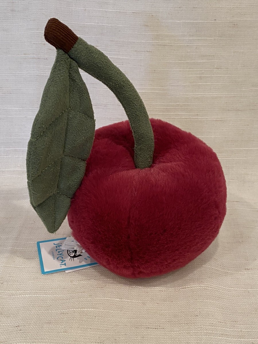 NEW Jellycat Amuseables Cherry Authentic Fruit Plush London | eBay