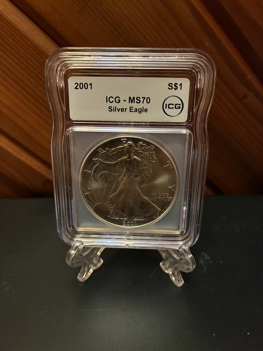 銀貨 米国 アメリカンイーグル 2001年　ゴールドカメオ American Eagle 2001 Silver Bullion Coins for sale | eBay