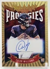 2024 Topps Finest Prodigies Gold Oil Spill Autograph /10 Caleb Williams RC *Read