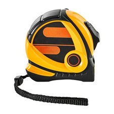 25ft Tape Measure - Retractable Imperial/Metric w/ABS Case - Outdoor Use