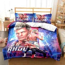 Cody Rhodes Duvet Cover Cool American Nightmare Bedding Set Bedroom Bed Set