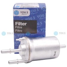 YOU.S Kraftstofffilter Benzinfilter für AUDI SEAT SKODA VW TFSI FSI TTS LPG TSI