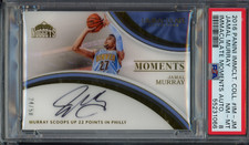 2016-17 Immaculate Moments Autographs Jamal Murray /50 PSA 8 ( X Graded Higher )
