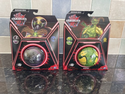 2 x Bakugan Deka Mantid & Octogan Combine & Brawl Neu im Karton