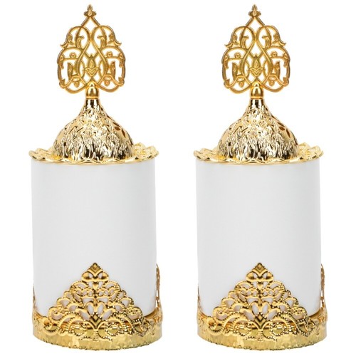 2 Pcs Ceramic Incense Burner Ornament Office Insence Holder Japanese