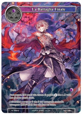 FOW TCG The Final Battle - The Final Battle RL1802-2 ITA PROMO FOIL NM