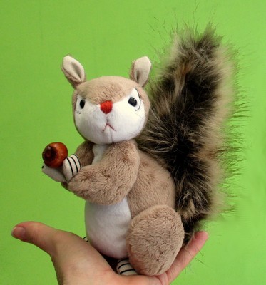 stuffed squirrel sewing pattern