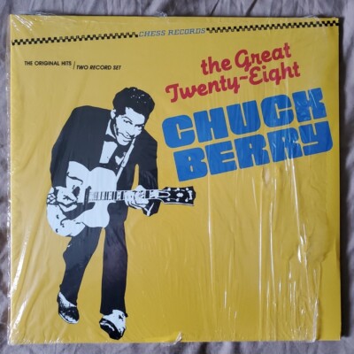 Chuck Berry - The Great Twenty- Eight 2xLP Repress B0026758-01 US PRESS VG+