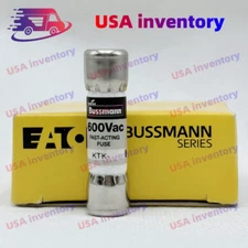1PC ORIGINAL BUSSMANN KTK-5 5A 600V Class CC fast-acting fuse KTK5