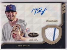 2018 Topps Tier One Baseball Kris Bryant Patch Auto #05/15