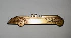 Vintage Art Deco Automobile Car Brooch Costume Jewelry Streamlined