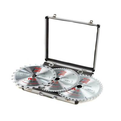 Holzmann HM Kreissägeblatt Set Ø 254mm 3-tlg 24Z / 42Z / 60Z KSB254SET Sägeblatt