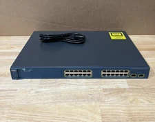 Cisco Catalyst 3560 Series PoE-24 Switch WS-3560-24PS-S TESTED SHIPS FAST!