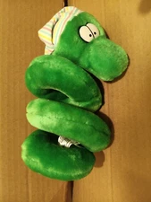 Animal Crackers Roger Bollen Cartoon Comic Strip Plush Snake 1995 90s