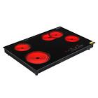 Electric Stove Top Cooktop 30' 9 Power Levels Built-in 4 Burner Touch Control