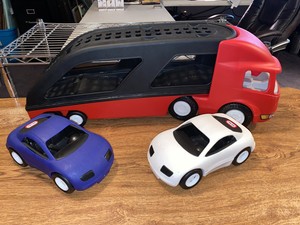 little tikes car carrier extra cars