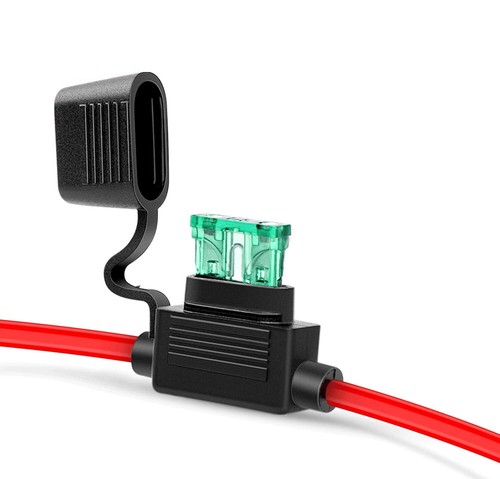 Fuse Holder In-Line 10 Gauge Waterproof Auto ATC Blade 10A/15A/30A/40A - Picture 6 of 11