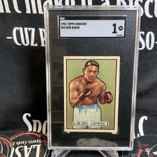 1951 Topps Ringside Boxing Cards 40