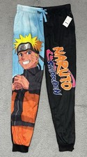 Shippuden Naruto Anime Manga Pajama Sleep Pants Mens Small NEW