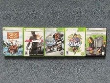 Xbox 360 Game Lot of 5: Just Cause2, Sims3, Skate3, PGR Racing, Open Season