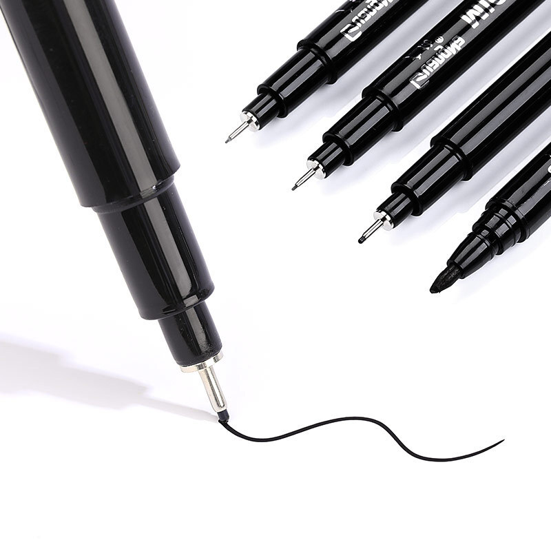 Dotting Drawing Line Pen Black Nail Graffiti Pen Nail Abstract Painting