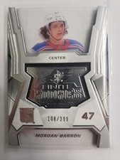 2021-22 Morgan Barron SPx Finite Rookies /399 SPx Hockey Upper Deck New York...