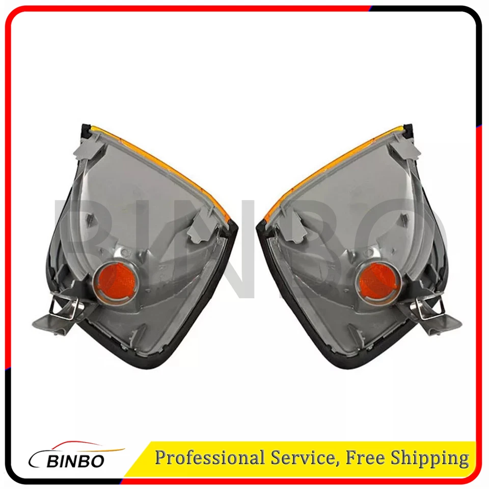 Carcasa de luz de estacionamiento con señal de giro delantera de 2 piezas para Clase S W140 1992-1994 Foto 3 de 3