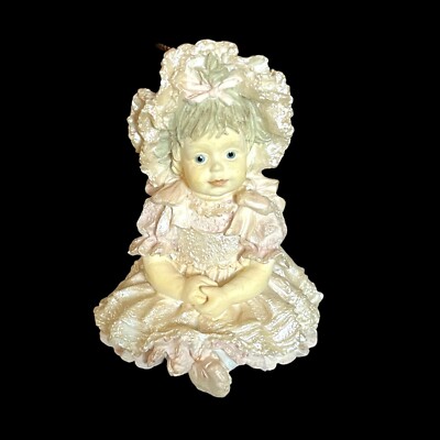 Jessica Derek Darlings Ornament 1994 Hamilton Coll Victorian Child 2 7/8'' H