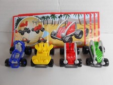 KINDER FERRERO: SERIE 4 AUTO FUORISTRADA  FT 58-59-60-61 + 4 BPZ:  2014