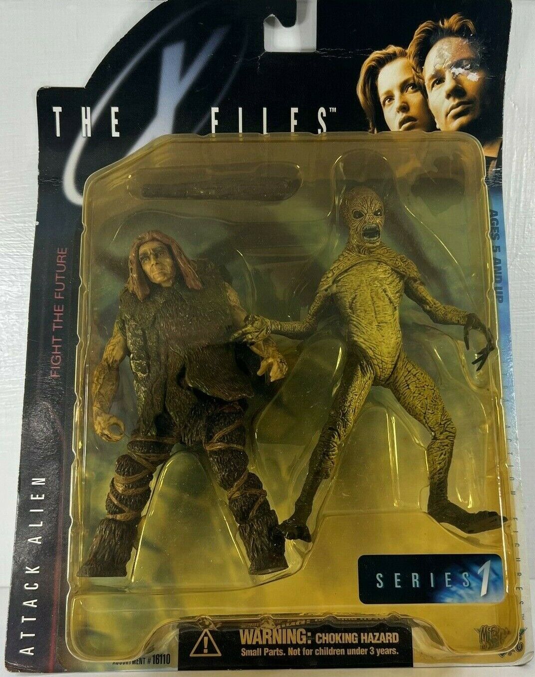 1998 The X-Files: Fight the Future - Series 1 Attack Alien With Primitive Man 