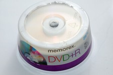 Memorex DVD R 25Pk 16x4.7GB 120Min Brand New Factory Sealed NOS