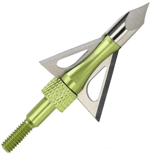 12Pcs Very 3-Sharp Blade Broadheads 100 Gr Arrow Tips Compound Bow Crossbow Box - Picture 5 of 6