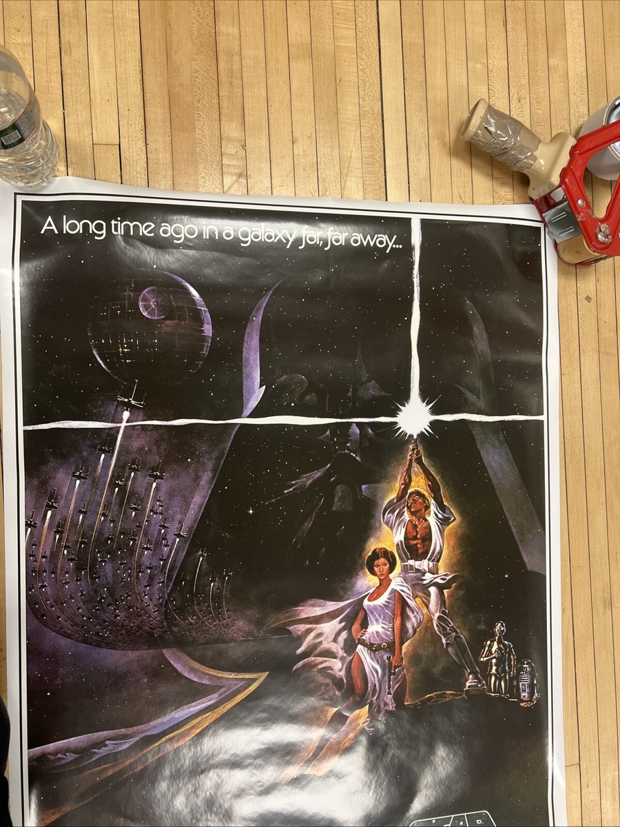 STAR WARS Vintage STYLE A One Sheet Movie Poster 1993 ZigZag