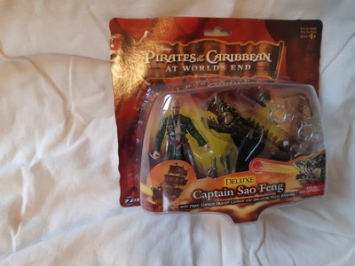 Disney Pirates of The Caribbean Captain Sao Feng Figure with Cannon Deluxe Set