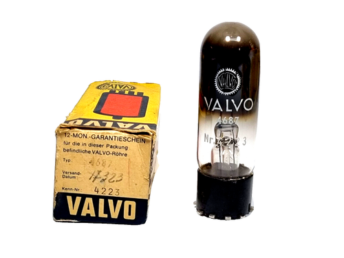 4687 VALVO VOLTAGE REGULATOR SINGLE POWER -SUPPLY TUBE NOS/NEW QTY-1 Pc - 第 1/4 張圖片