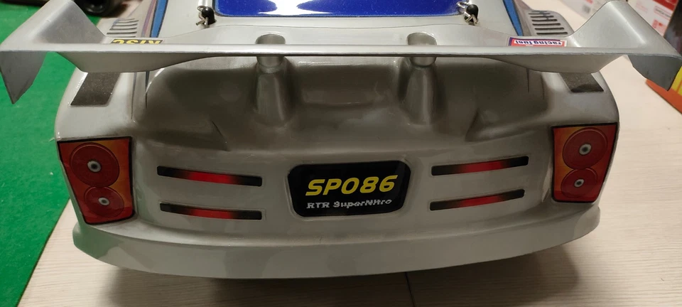 HIMOTO RAPIDO PRO 1:8 RTR 4wd Nitro Power 58CM On Road Car AUTO SCOPPIO - Immagine 3 di 4