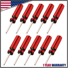 10x Car Screwdriver Valve Stem Core Remover Tire Tube Installer Repair Tool Set