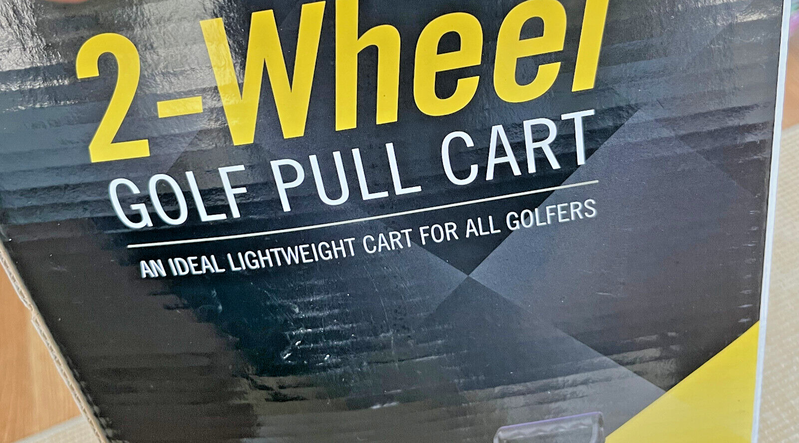 Tour Trek 2 Wheel Collapsible Golf Pull Cart - New In Box