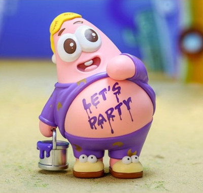 POP MART SpongeBob SquarePants Party Collection secret hiding A Figure Art Gift