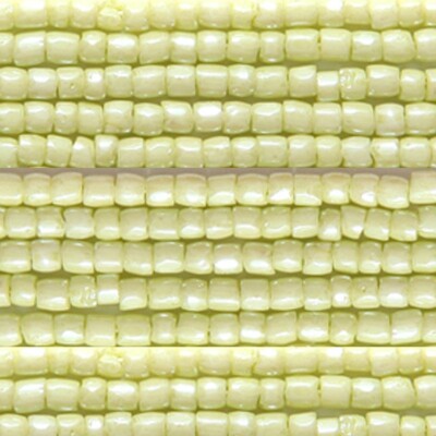Czech 9/0 3cut Preciosa Color 63153 (1 hank 10-strand) Hex Cut Glass Seed Beads
