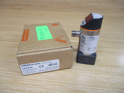 IFM Efector PN7834 Pressure Sensor PN-010-RBR18-QFRKG/US//V